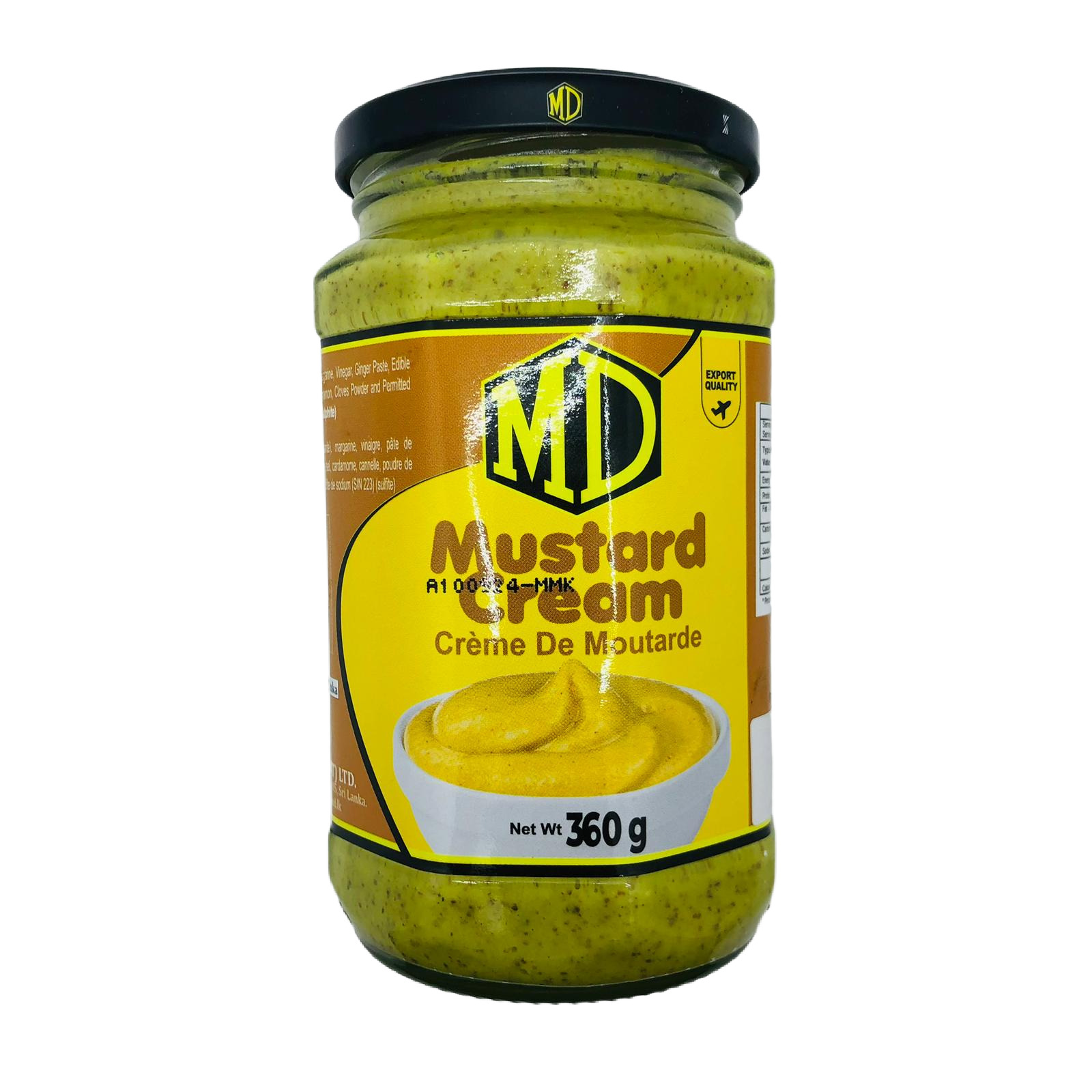 MD Mustard Creame 360g